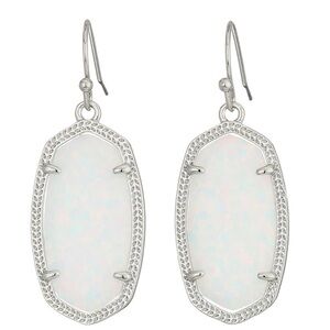 Kendra Scott Dani Earrings in White Opal